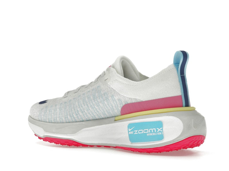 Nike ZoomX Invincible Run 3 White Deep Royal Fierce Pink
