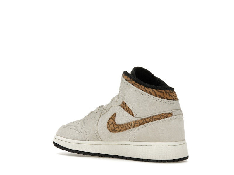 Jordan 1 Mid SE Brown Elephant (GS)
