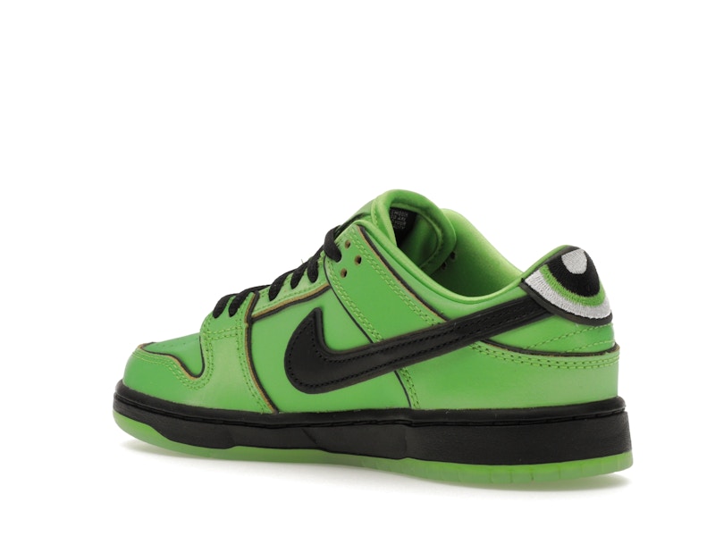 Nike SB Dunk Low The Powerpuff Girls Buttercup (PS)
