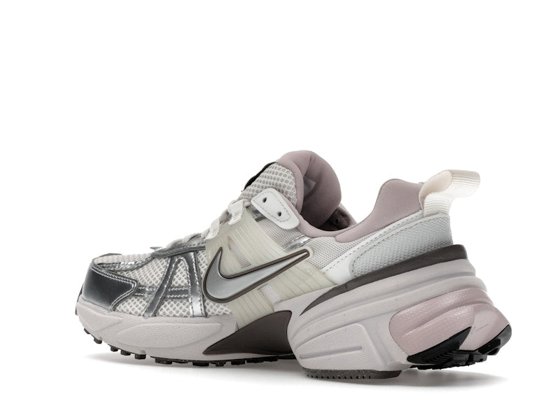 Nike V2K Run Platinum Tint Summit White Cave Stone Metallic Silver (Women's)