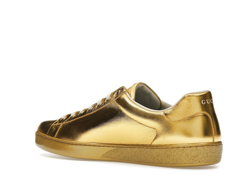 Gucci Ace Metallic Gold