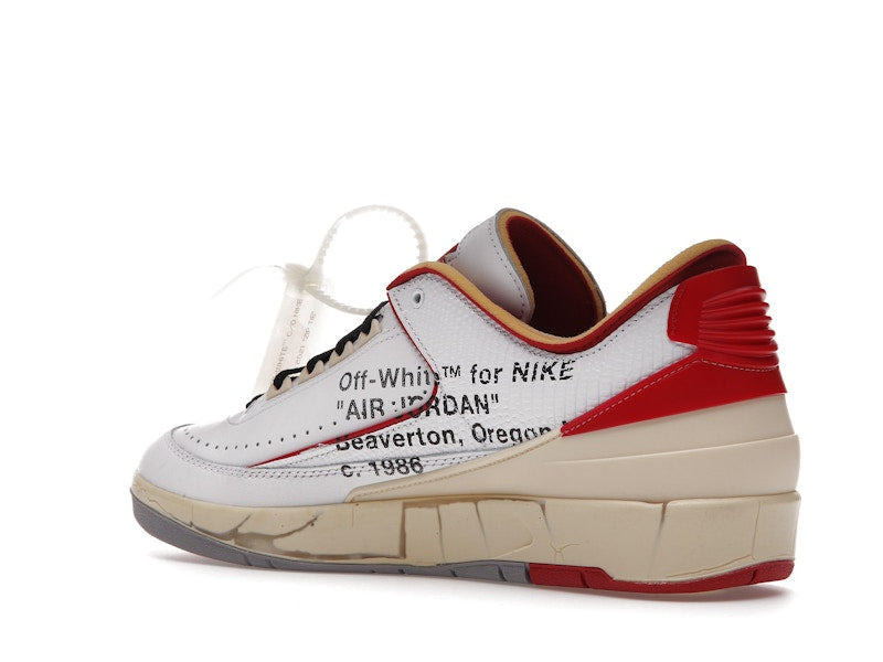 Jordan 2 Retro Low SP Off-White White Red
