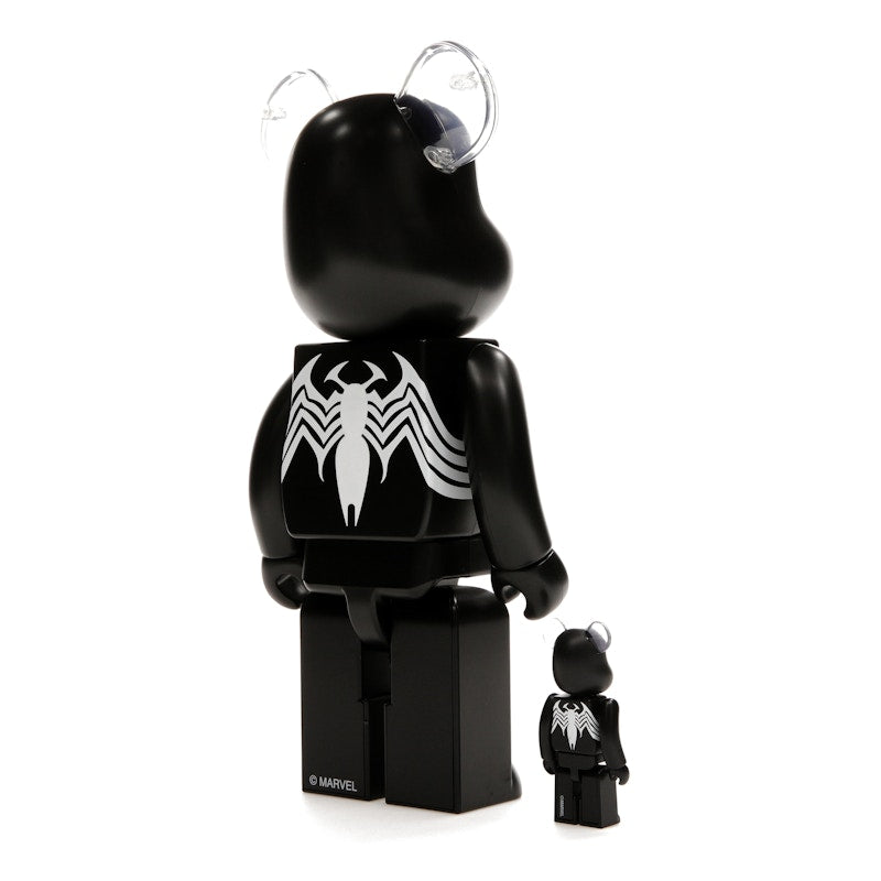 Bearbrick x Marvel Spider-Man Black Costume 100% & 400% Set