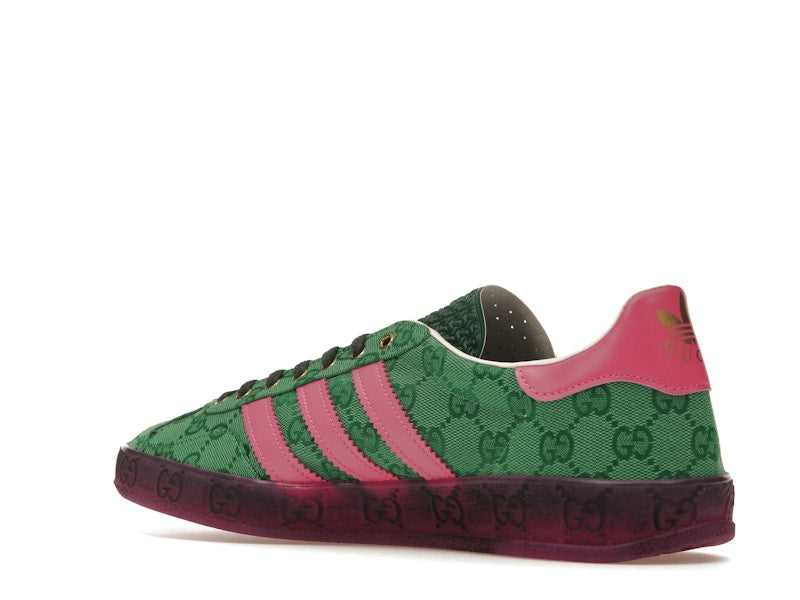 adidas x Gucci Gazelle Green GG Monogram (Women's)