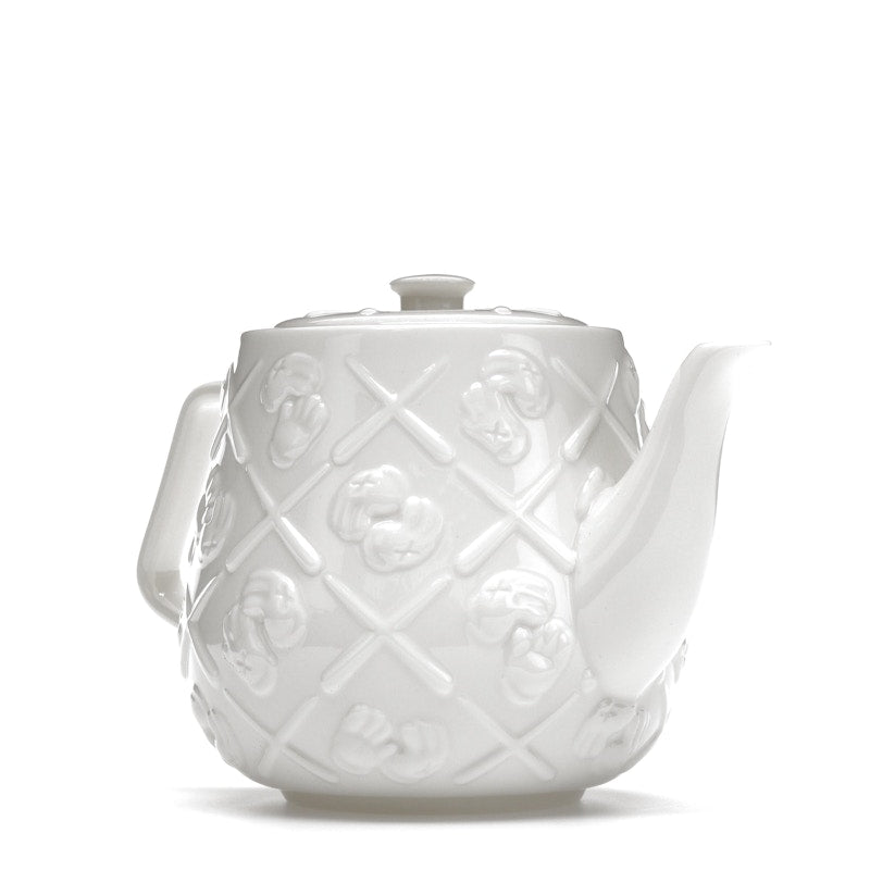 KAWS Ceramic Teapot White