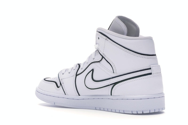 Jordan 1 Mid Iridescent Reflective White (Women's)