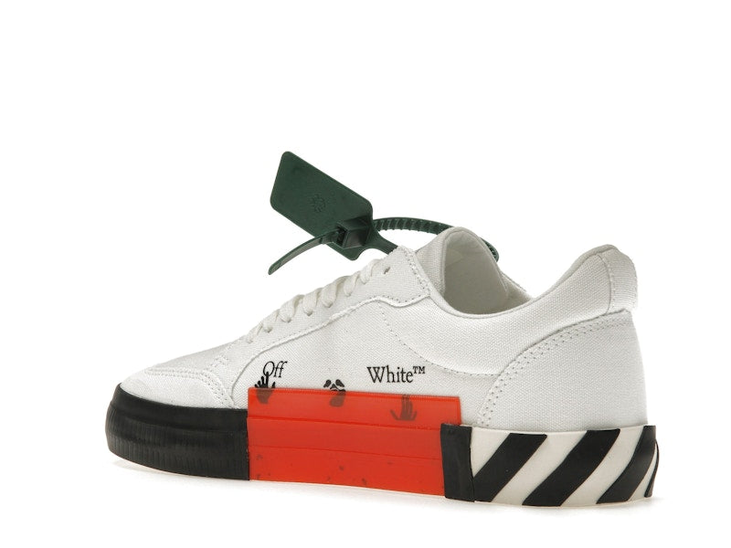 OFF-WHITE Low Vulcanized Canvas White Blue