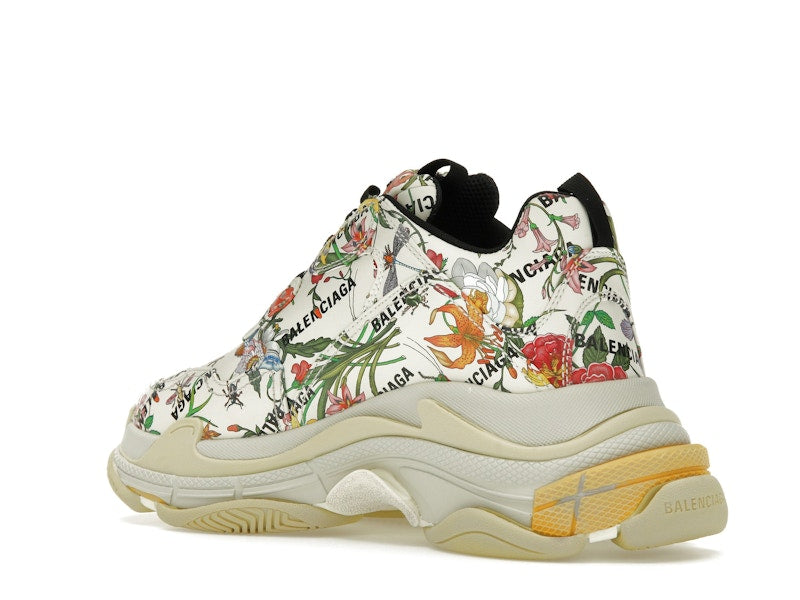 Gucci x Balenciaga The Hacker Project Triple S Flora Print