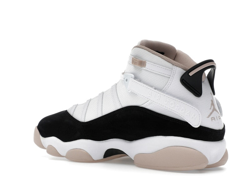 Jordan 6 Rings White Fossil Stone Black
