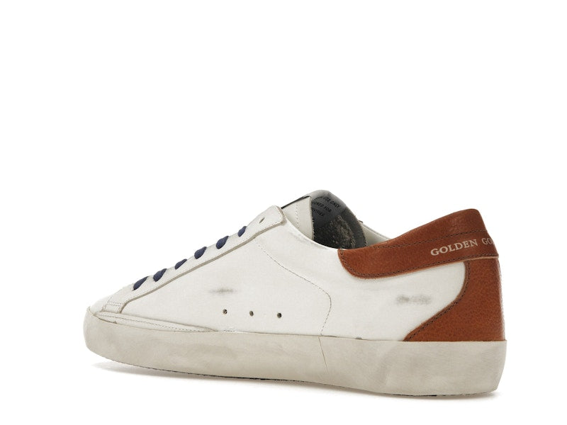 Golden Goose Super-Star White Ice Brown Blue