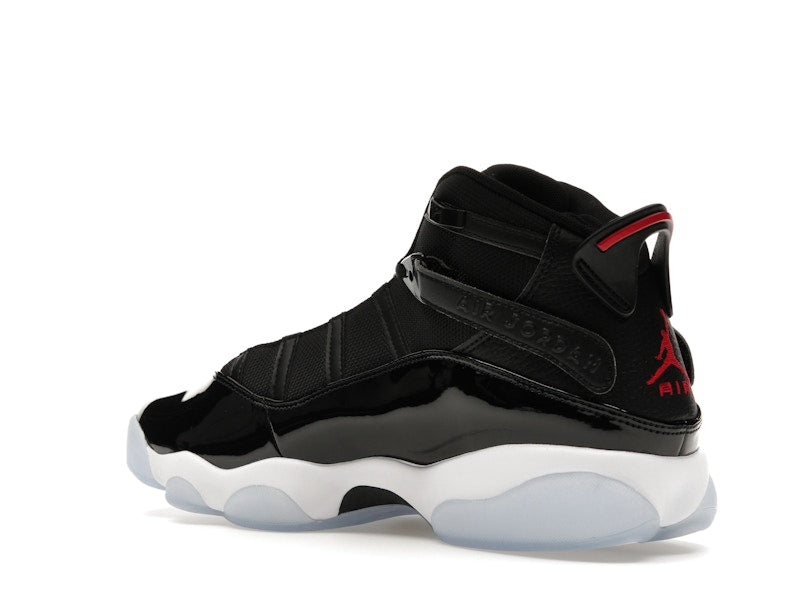 Jordan 6 Rings Black Gym Red