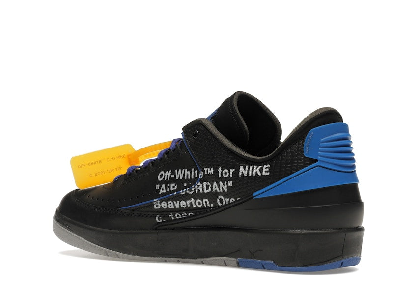Jordan 2 Retro Low SP Off-White Black Blue