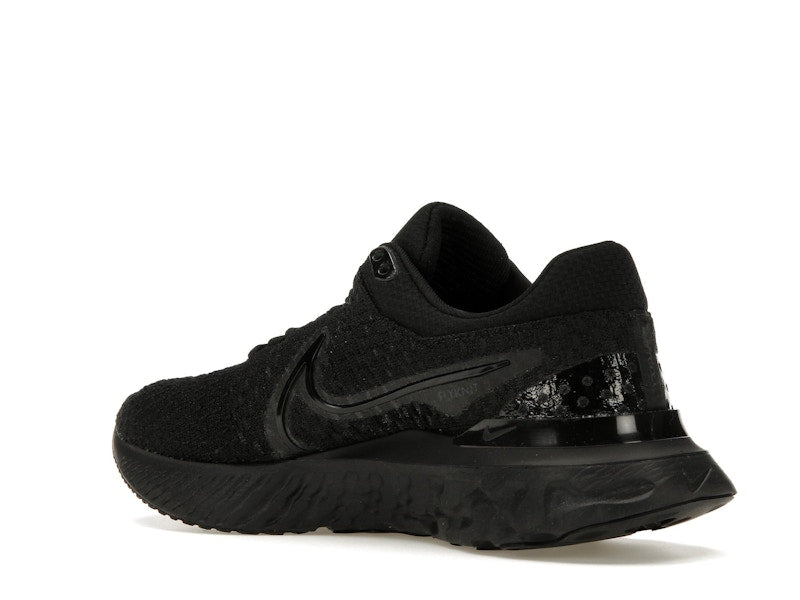 Nike React Infinity Run Flyknit 3 Triple Black (Women's)