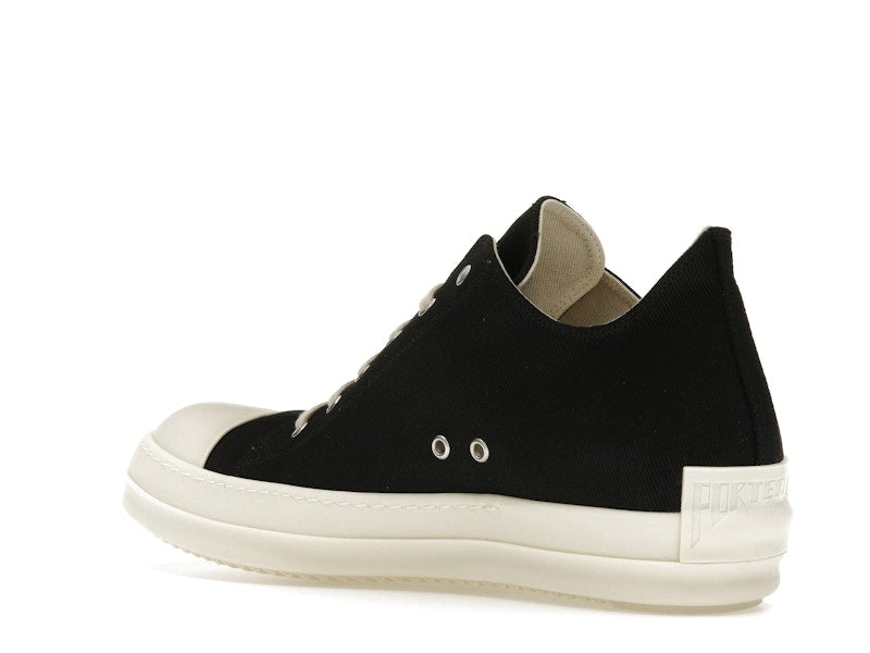 Rick Owens DRKSHDW Low Porterville Black Milk (Porterville Heel Tab)