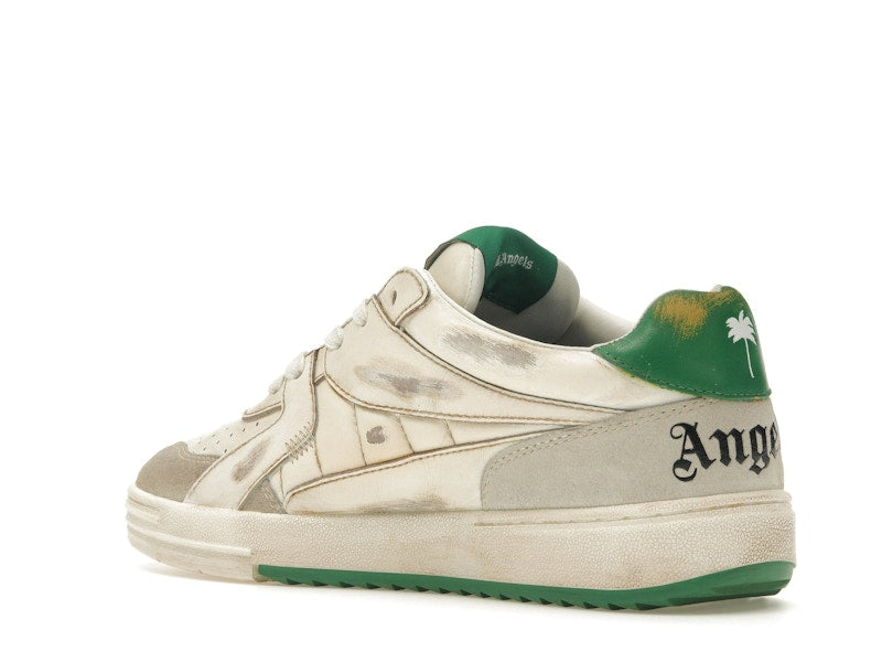 Palm Angels Palm University Vintage Sneaker White Green