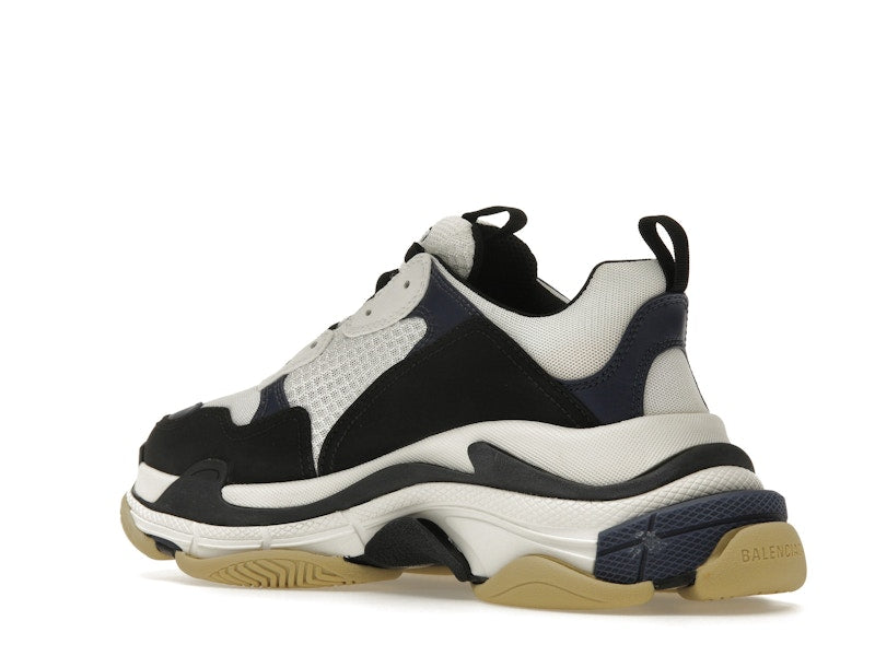 Balenciaga Triple S White Navy Black