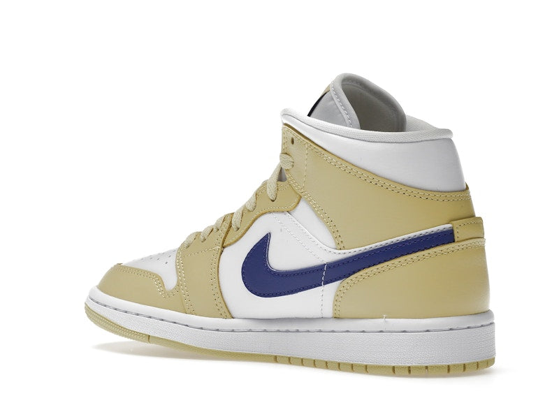 Jordan 1 Mid Lemon Wash Lapis (Women's)