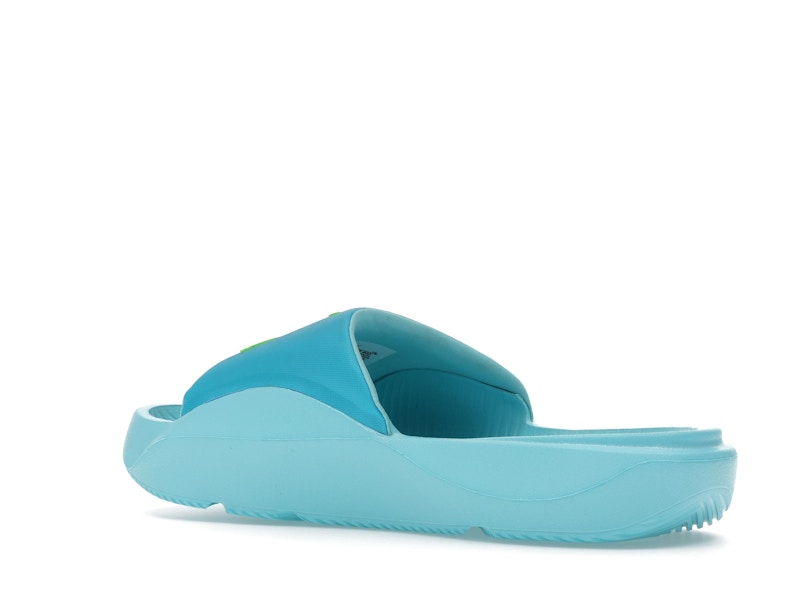 Jordan Franchise Slide Chlorine Blue Copa Electric Green