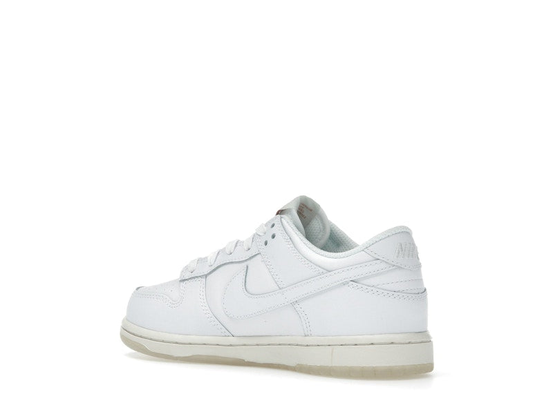 Nike Dunk Low SE Rainbow Lace Swoosh White (PS)