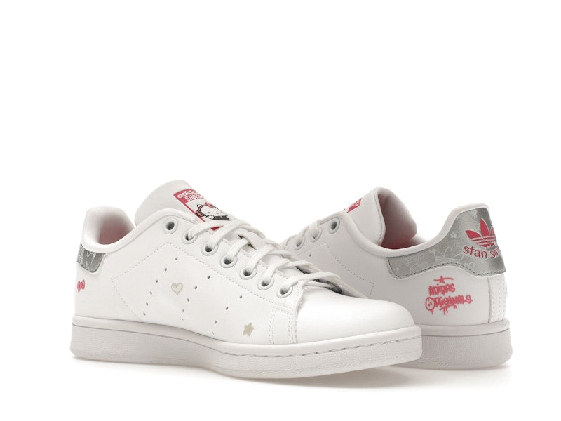 adidas Stan Smith Hello Kitty And Friends Cloud White Core Black Pink Fusion (GS)
