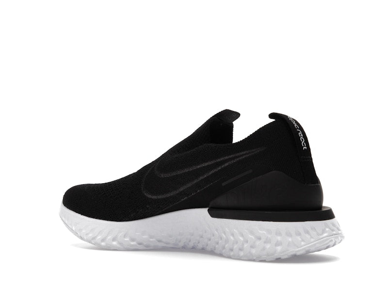 Nike Epic Phantom React Flyknit Black White (Women's)