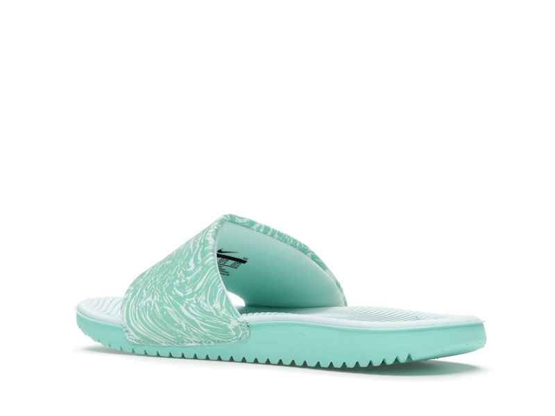 Nike Kawa Slide Print Emerald Rise (GS)