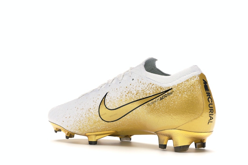 Nike Vapor 12 Elite SE FG White Metallic Gold