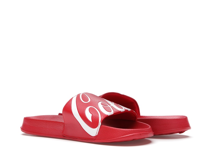 Kith Logo Slides Coca Cola Red