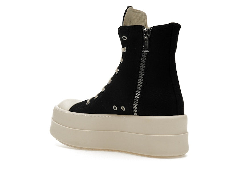 Rick Owens DRKSHDW Mega Bumper Sneaks Pentagram Black Pearl Milk