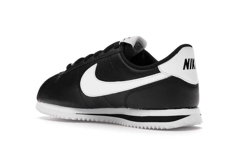 Nike Cortez Basic Leather Black White (GS)