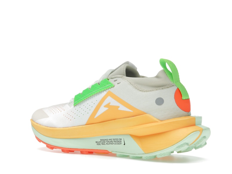 Nike ZoomX Zegama 2 Summit White Laser Orange Total Orange Black