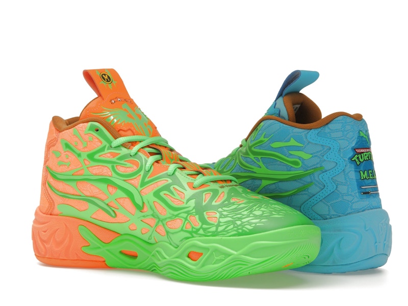 Puma LaMelo Ball MB.04 Teenage Mutant Ninja Turtles Leonardo & Michelangelo