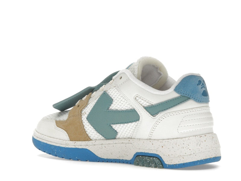 OFF-WHITE Out Of Office Low Slim White University Blue