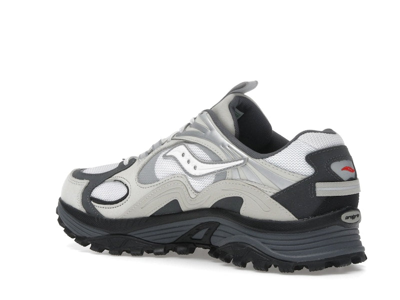 Saucony Grid Aura X Grey Pack White