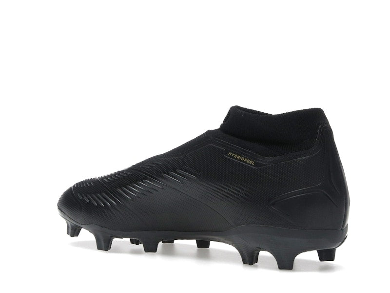 adidas Predator League Laceless FG Core Black Carbon Gold Metallic