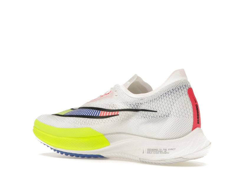 Nike ZoomX Streakfly Premium White Volt Racer Blue