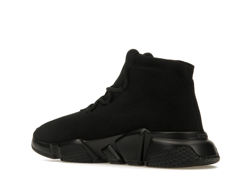Balenciaga Speed Trainer Lace Up Black