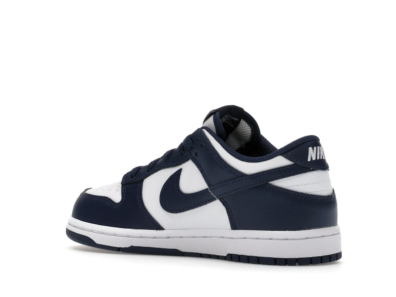 Nike Dunk Low White Midnight Navy (PS)
