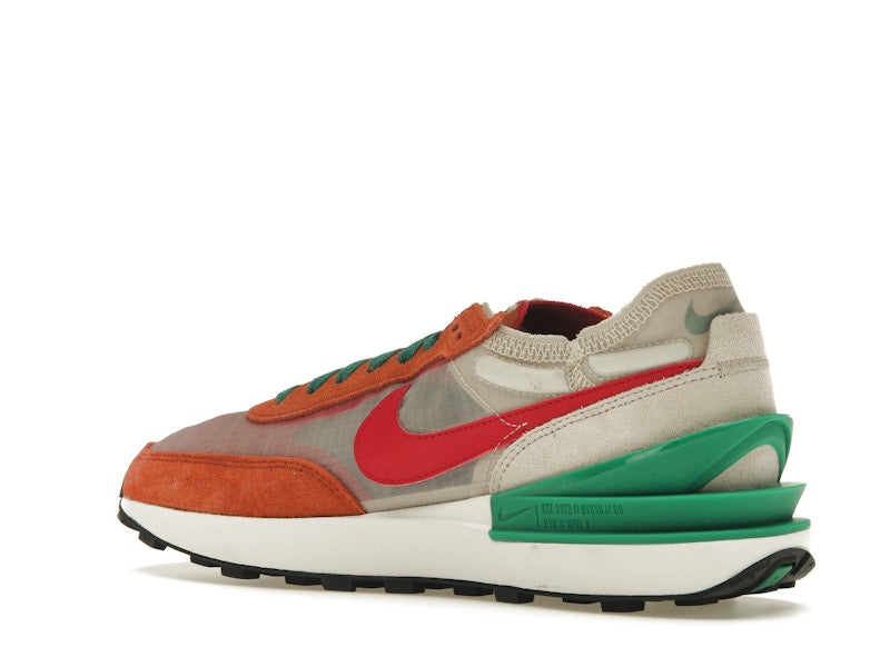 Nike Waffle One Burnt Sunrise Light Orewood Brown Malachite Mystic Hibiscus (Women's)