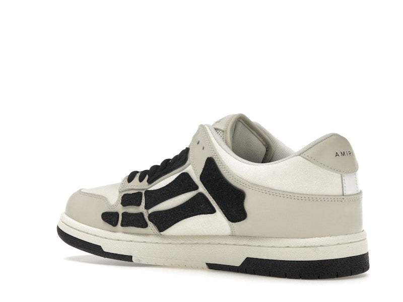 AMIRI Skel Top Low White Light Grey Black