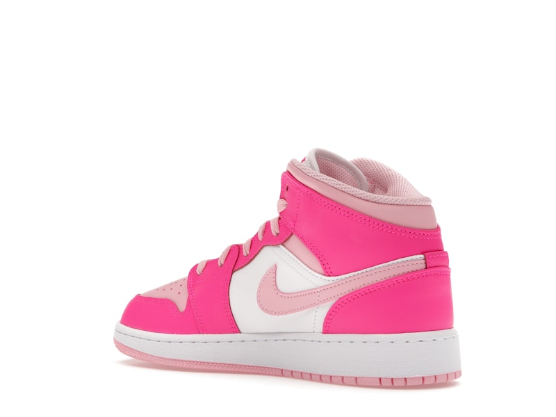 Jordan 1 Mid Fierce Pink (GS)