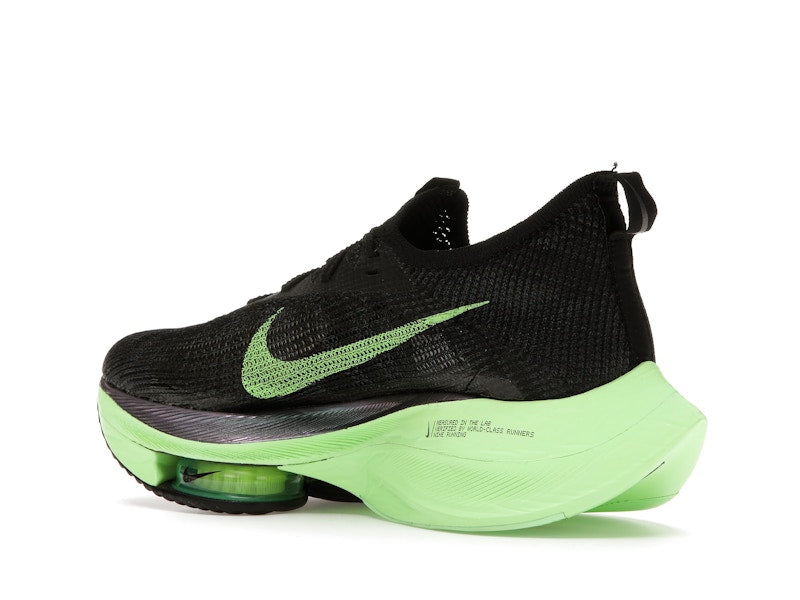 Nike Air Zoom Alphafly Next% Black Electric Green (Women's)