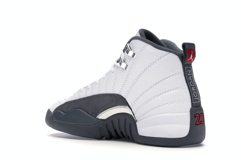 Jordan 12 Retro White Dark Grey (GS)
