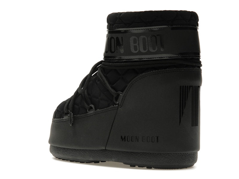 Moon Boot Icon Quilt Low Boot Sigma Black