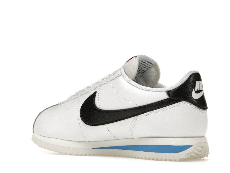 Nike Cortez White Black Light Photo Blue (Women's)