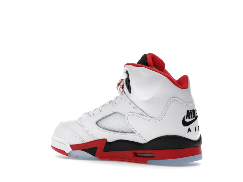Jordan 5 Retro Fire Red Black Tongue (2025) (GS)