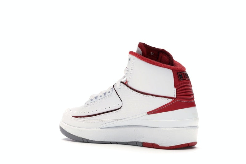 Jordan 2 Retro White Red (2014) (GS)