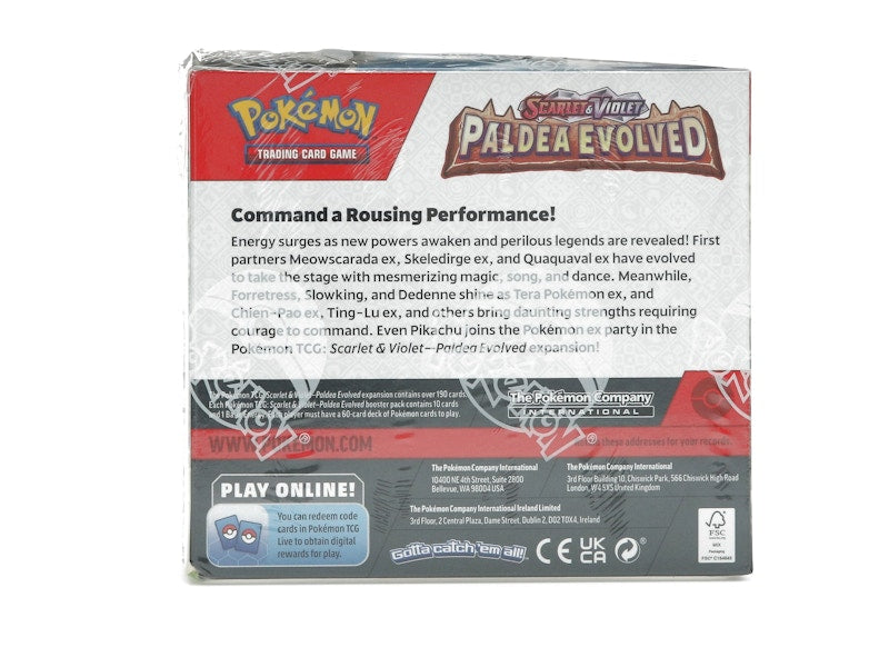Pokémon TCG Scarlet & Violet Paldea Evolved Booster Box