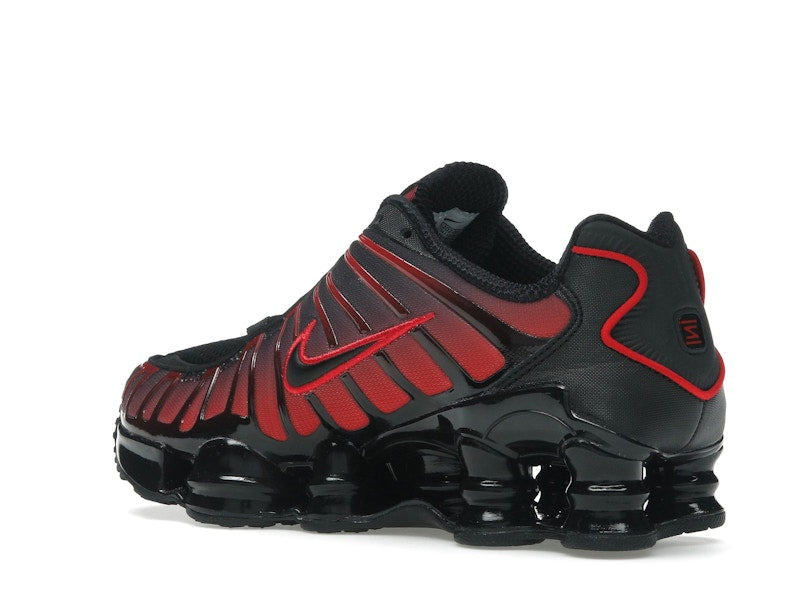 Nike Shox TL Black University Red Gradient