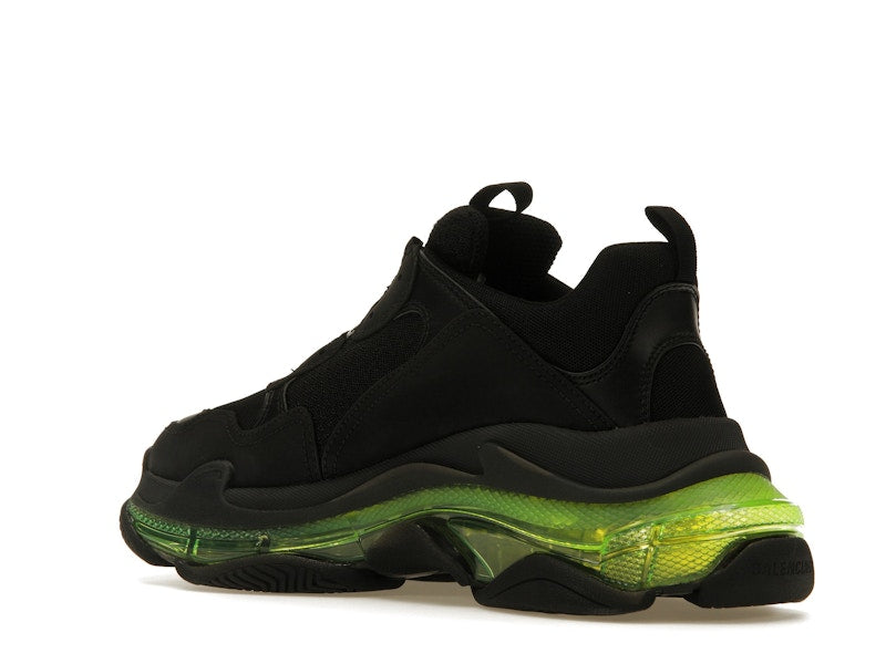 Balenciaga Triple S Black Yellow Fluo